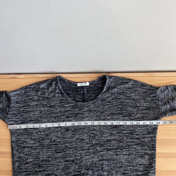 Rag & Bone Hudson Long Sleeve Shirt Marled Grey S - Picture 7 of 8